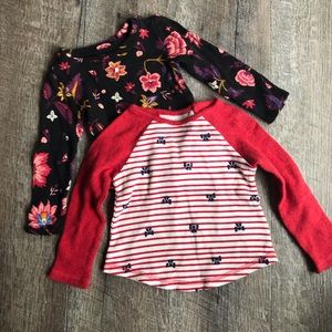 Old Navy infant girl top lot
